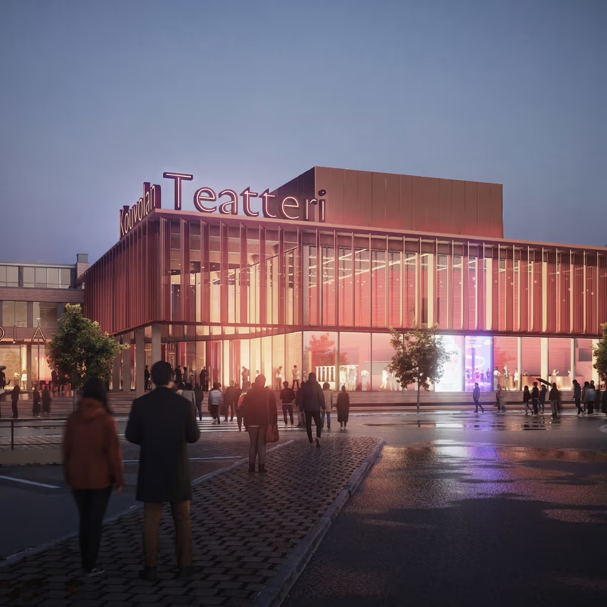 Kouvolan teatteri, kuntotalo vaihe 1 – Kouvola