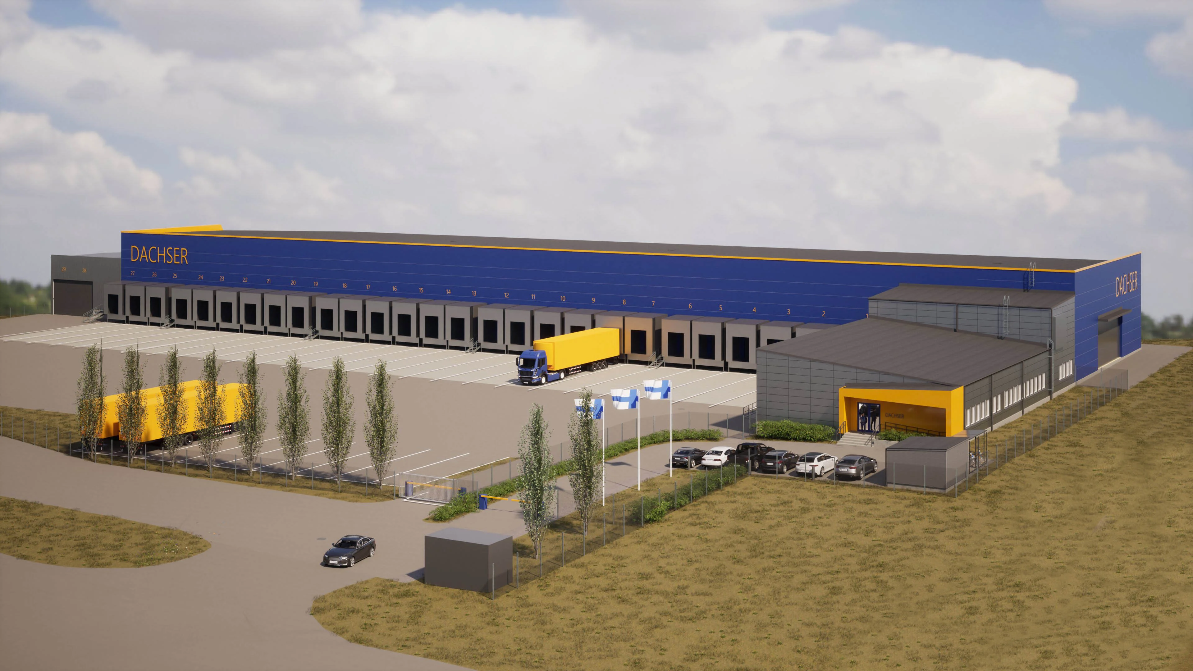Dachser logistiikkakeskus – Pirkkala